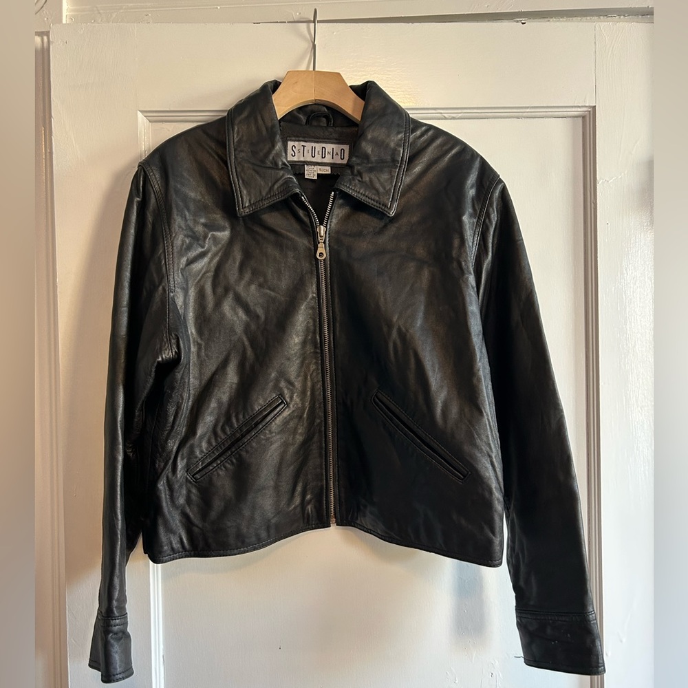 Vintage Studio Siena leather jacket